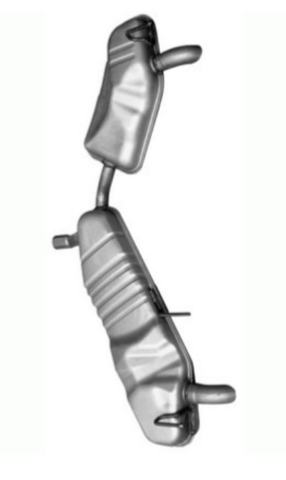 IZAWIT Rear silencer Article number: 21.803 cheaply