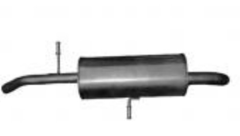 IZAWIT Rear silencer Article number: 28.170 cheaply