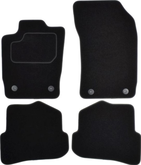 CUSTOPOL AUD60C Floor mats A1 1.0 TFSI 82 PS Petrol 2018