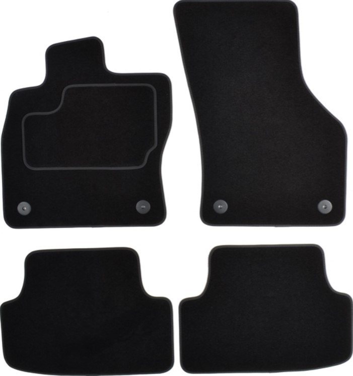 CUSTOPOL AUD85S Floor mats A3 2.0 TDI 150 PS Diesel 2021