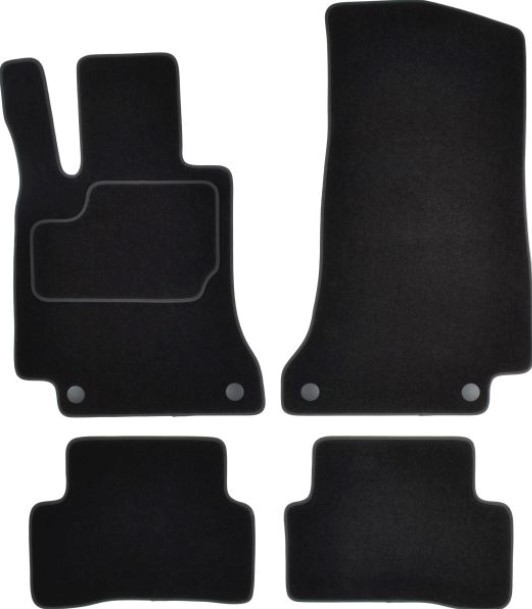 CUSTOPOL MER132C Floor mats C-Class C 300 de (205.213) 306 PS Diesel/Electro 2023