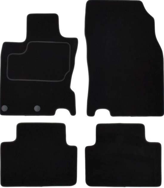 CUSTOPOL NIS230C Floor mats QASHQAI 1.7 dCi 150 PS Diesel