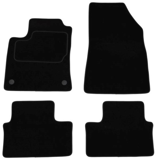 CUSTOPOL RNT141C Floor mats CLIO 1.0 TCe 90 (B7MT) 91 PS Petrol
