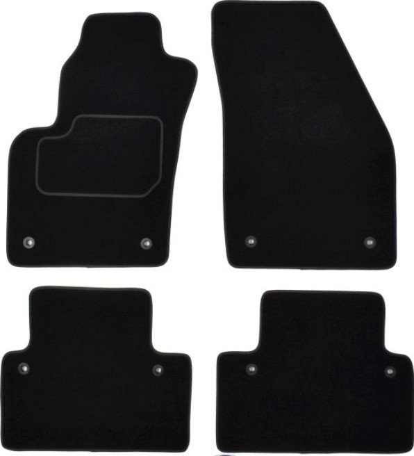 CUSTOPOL VOL55C Floor mats C30 2.4 T5 230 PS Petrol 2013