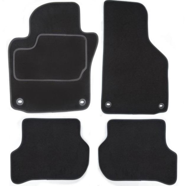 CUSTOPOL VW346C Floor mats AMAROK 2.0 BiTDI 4motion 180 PS Diesel