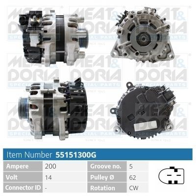 MEAT & DORIA Generator Varenummer: 55151300G billige