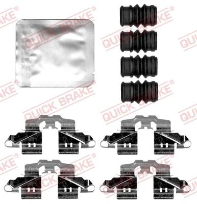 QUICK BRAKE Accessory Kit, disc brake pads Article number: 109-0161 cheaply