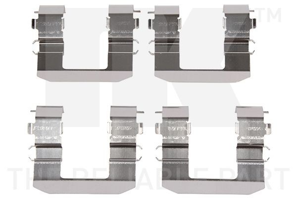 NK 79361704 Lisakomplekt, ketaspiduriklotsid ANTARA 2.2 CDTi 4x4 184 HP Diisel 2015