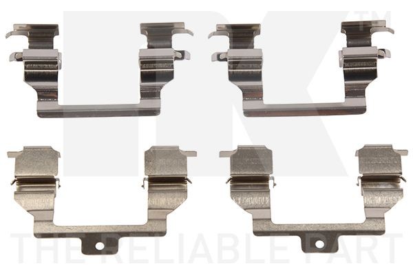 NK 7945291 Accessory Kit, disc brake pads AVENSIS 2.0 VVT-i (ACM20_) 150 PS Petrol 2009