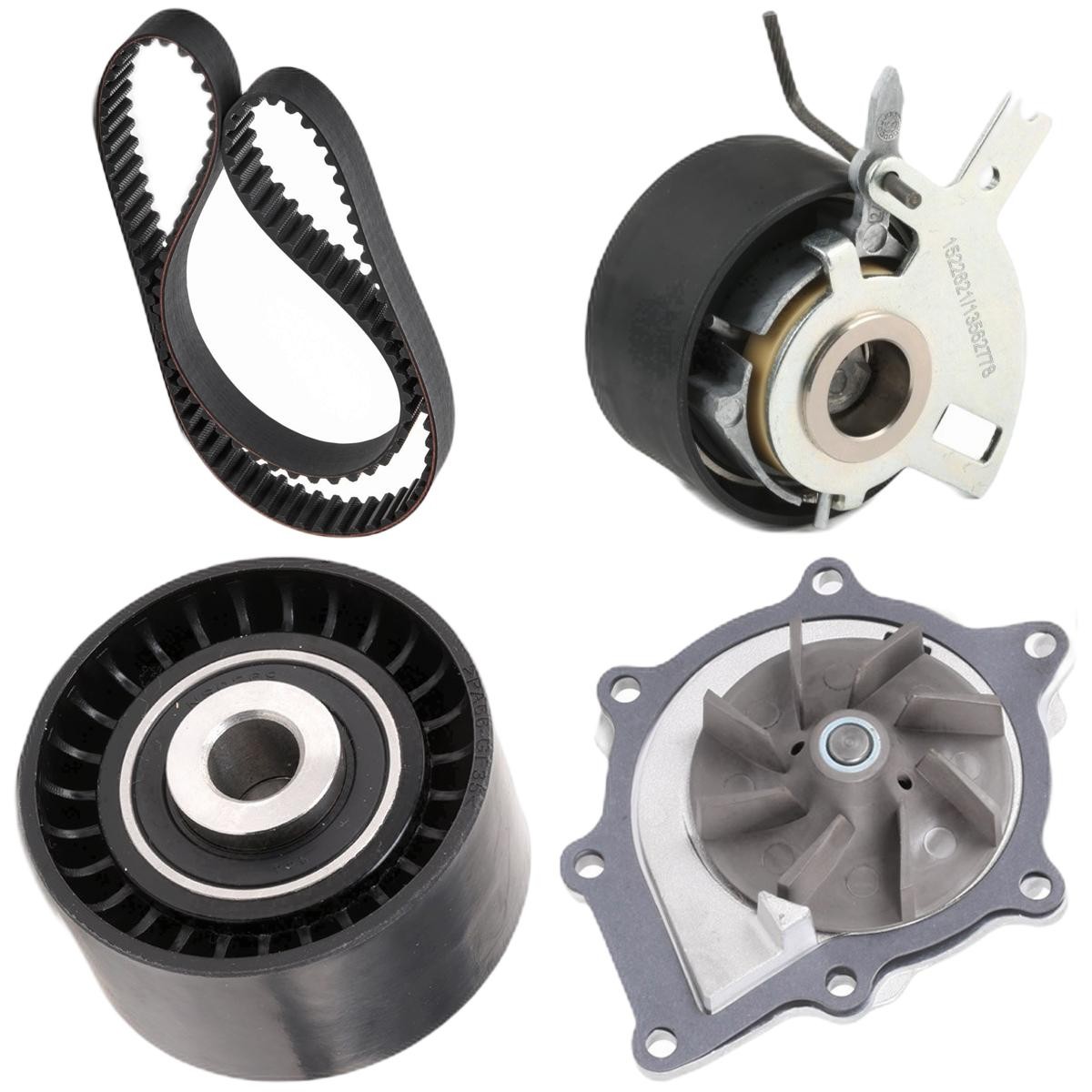 RIDEX Water pump and timing belt kit Article number: 3096W0586 cheaply