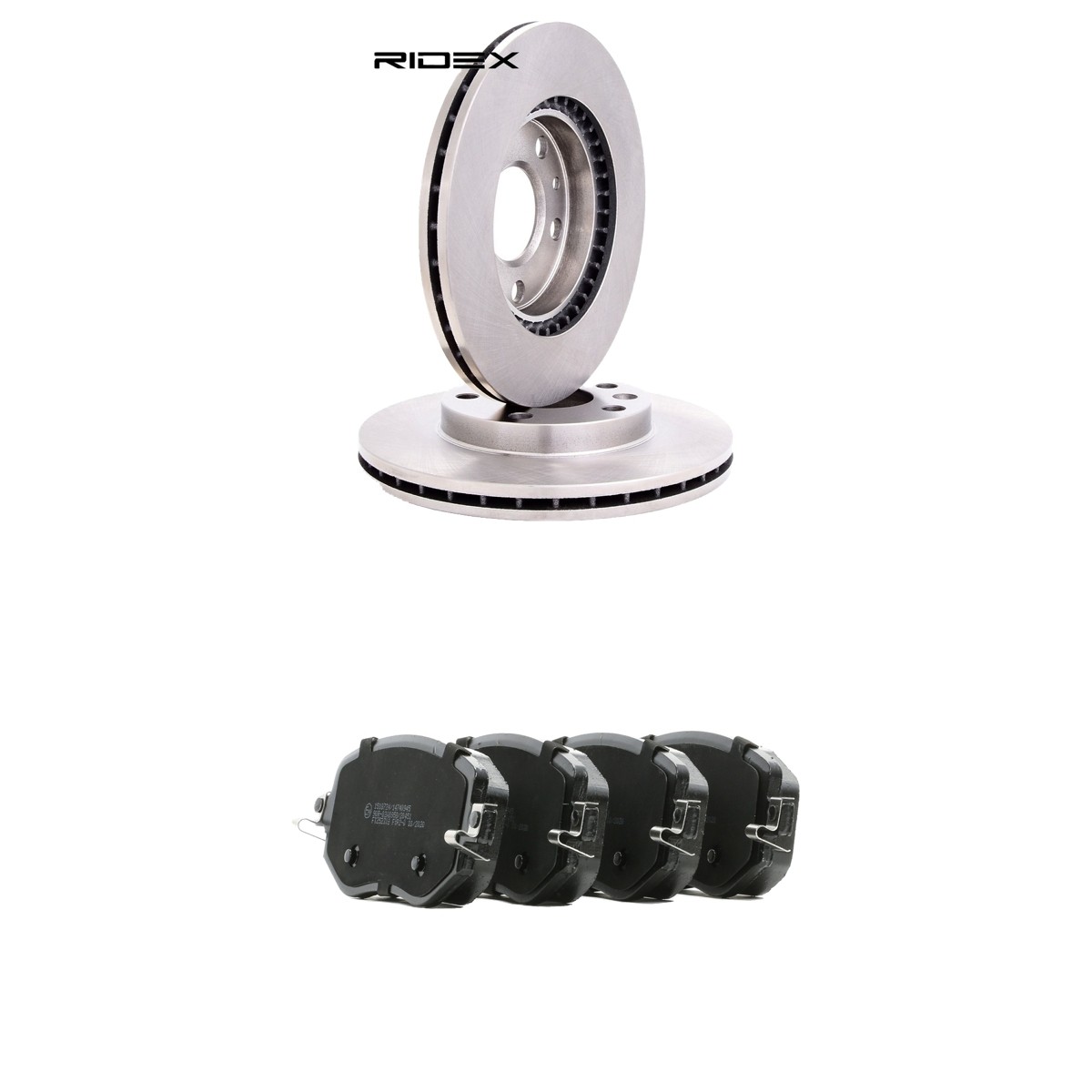 RIDEX Brake discs and pads set Article number: 3405B3054 cheaply