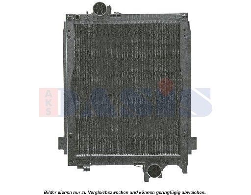 AKS DASIS Air conditioning evaporator Article number: 562108N cheaply