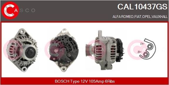 CASCO EGR-ventil artikkelnummer: CVG68001GS billig