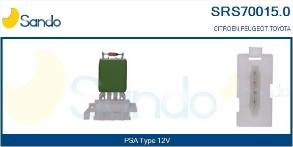 SANDO SCH74038.7 Cartouche turbo DOBLO 1.6 D Multijet (263ZXR1B) 95 CH Diesel