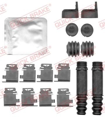QUICK BRAKE 109-0159 Lisakomplekt, ketaspiduriklotsid Daily eDAILY 35S14E, 42S14E, 42C14E, 50C14E, 72C1E 190 HP Elektri