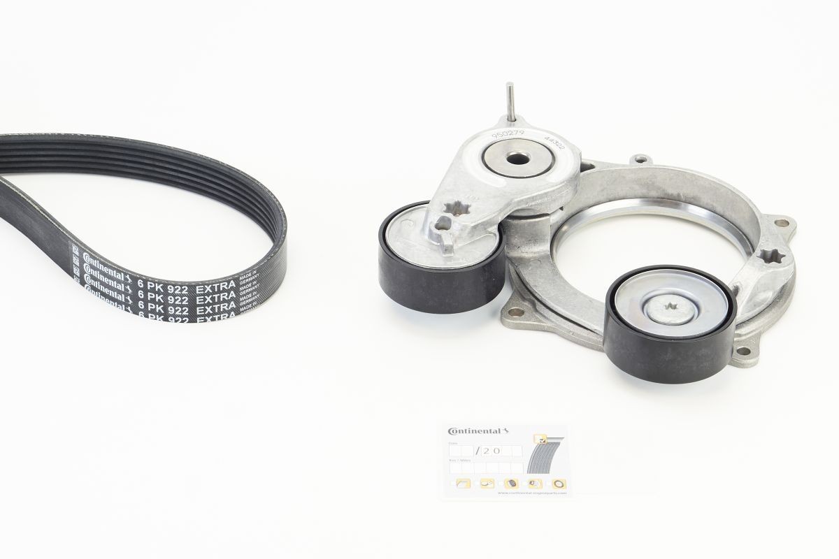 CONTITECH V-Ribbed Belt Set Article number: 6PK922 EXTRA K1 cheaply