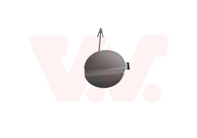 VAN WEZEL 1926588 Flap, tow hook TRANSIT COURIER 1.5 EcoBlue 100 PS Diesel