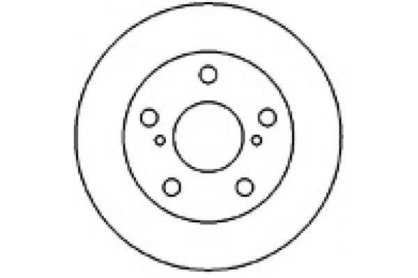MAPCO Brake disc Article number: 25558 cheaply