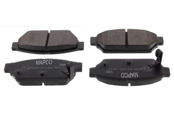 MAPCO Brake pad set Article number: 6229 cheaply