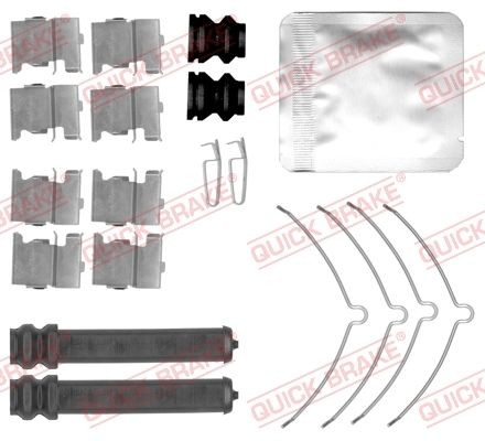 QUICK BRAKE 109-0169 Lisakomplekt, ketaspiduriklotsid ECLIPSE 1.5 T-Mivec 4WD 163 HP Bensiin