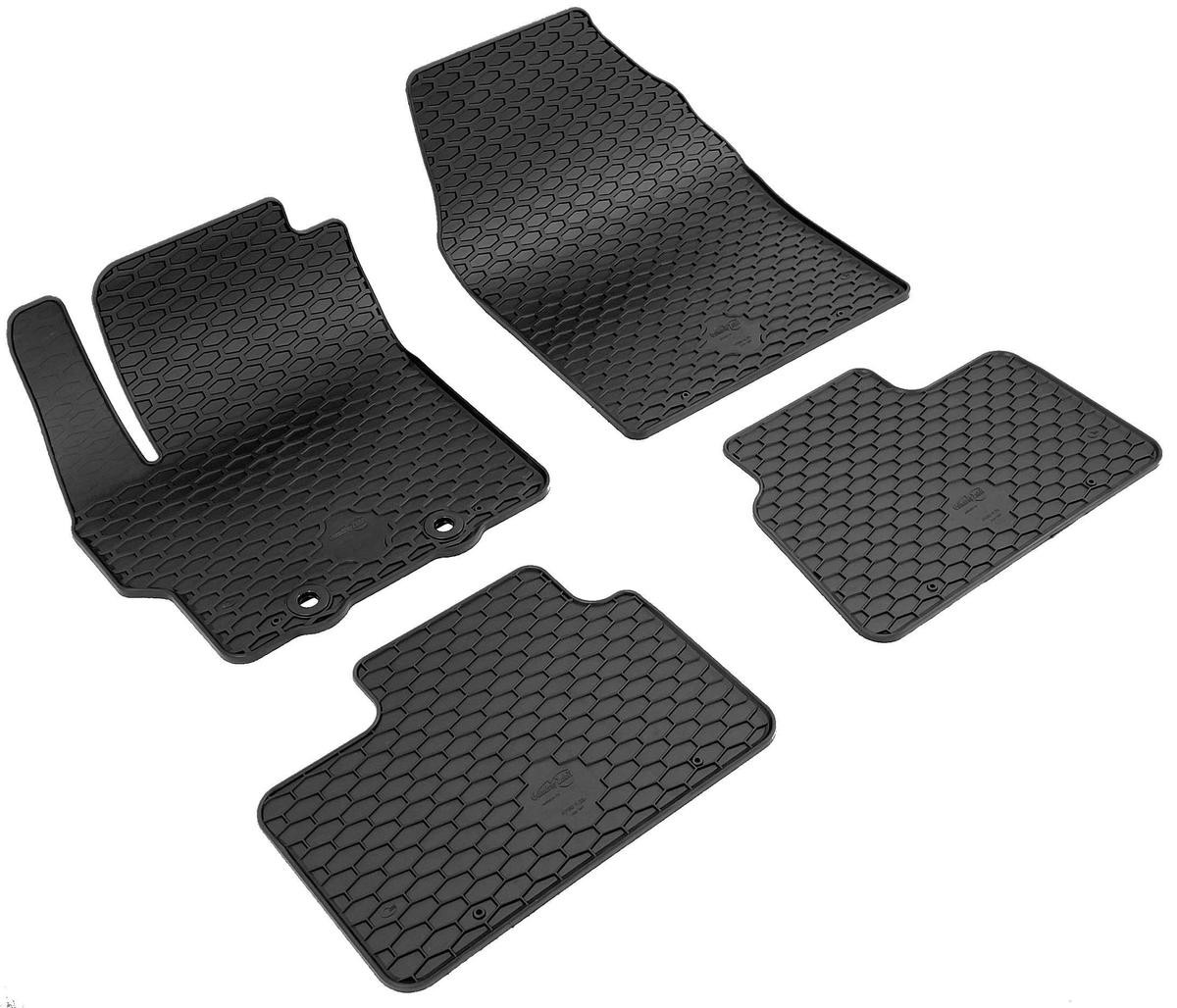 WALSER 50909 Floor mats AYGO 1.0 VVT-i (KGB70) 72 PS Petrol