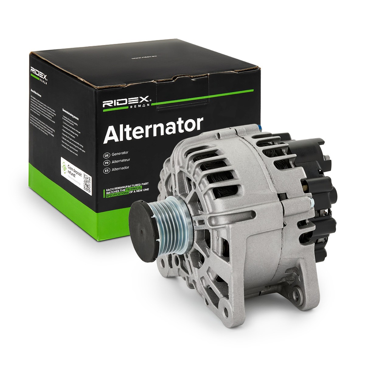 RIDEX REMAN Alternator Article number: 4G0785R cheaply