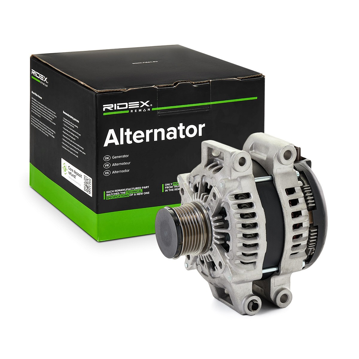 RIDEX REMAN Generator Varenummer: 4G0414R billige