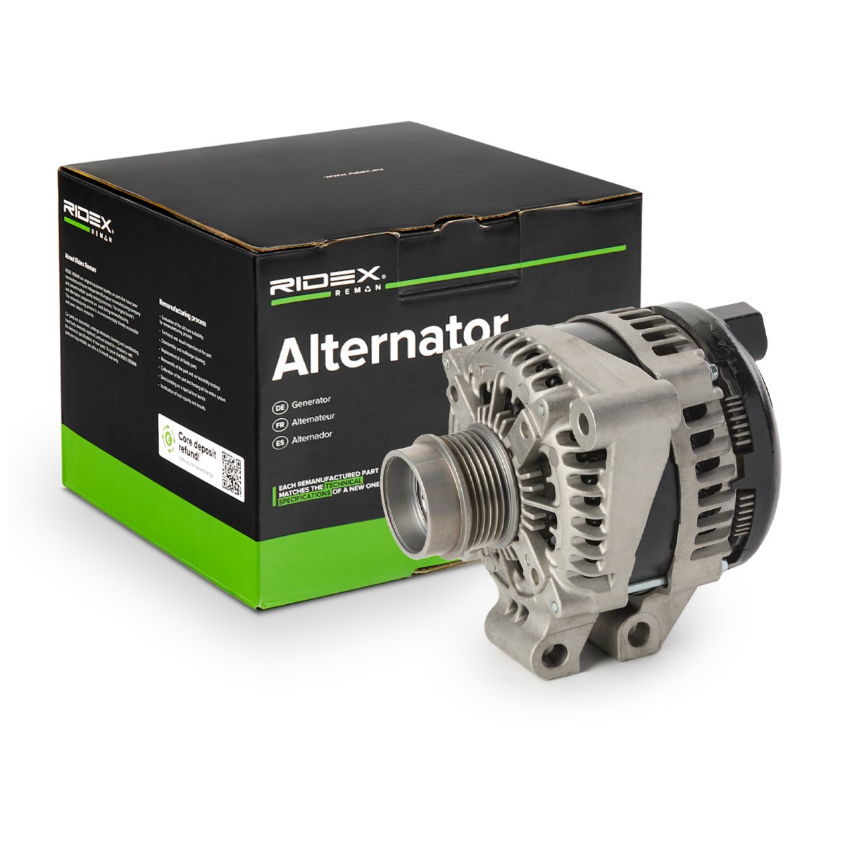 RIDEX REMAN Alternator Article number: 4G1582R cheaply