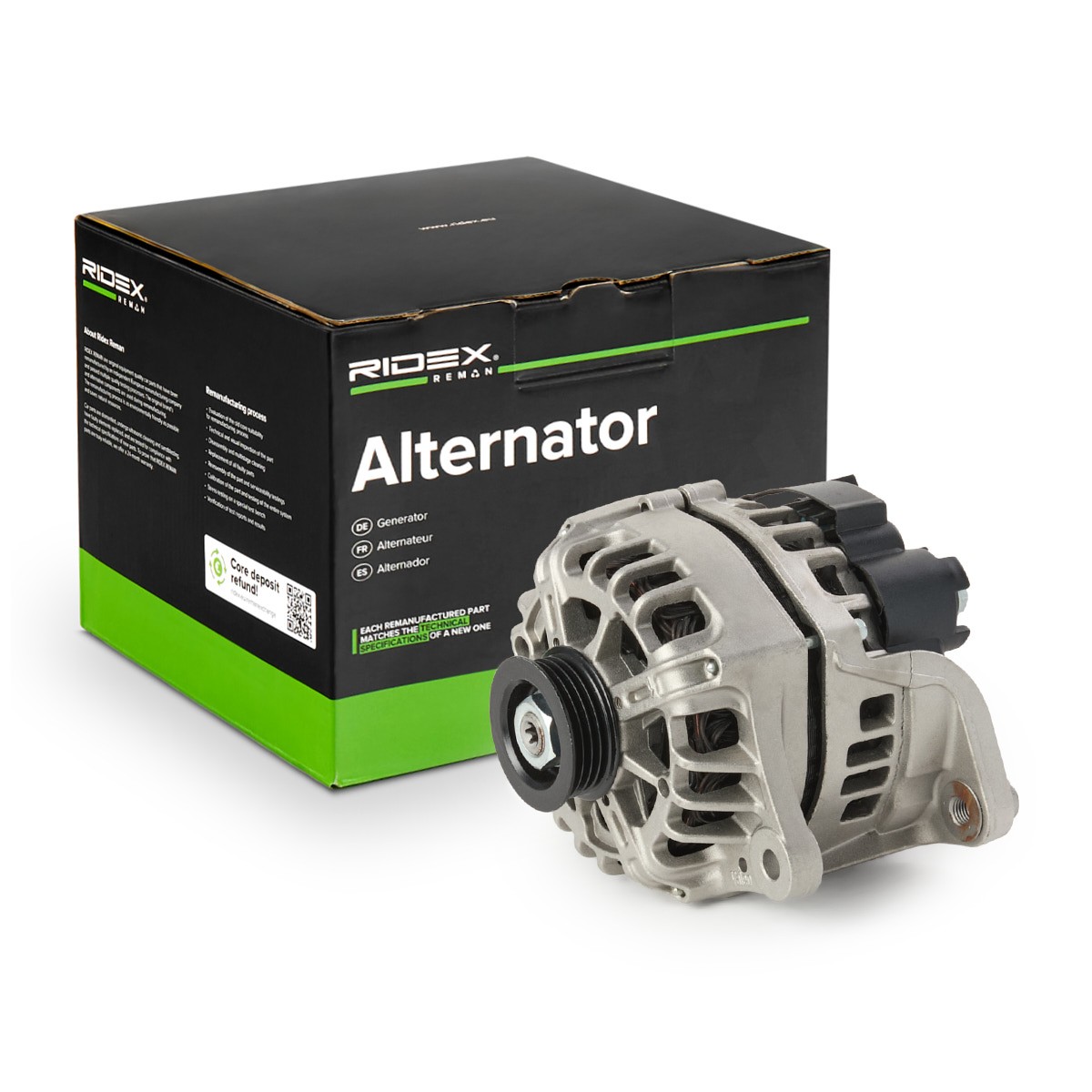RIDEX REMAN Alternator Article number: 4G1813R cheaply