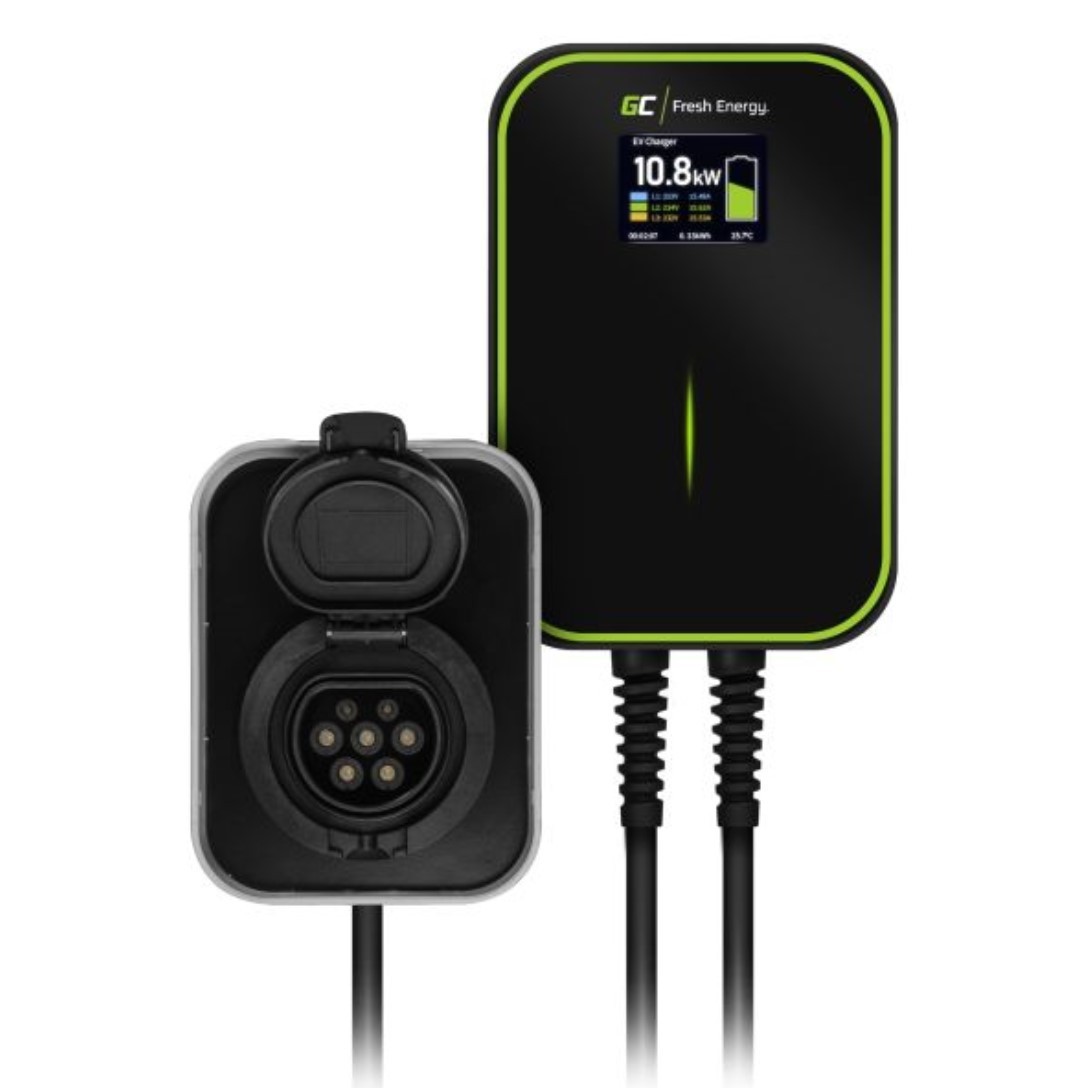 Green Cell Vægmonteret ladestation Varenummer: EV15RFID billige