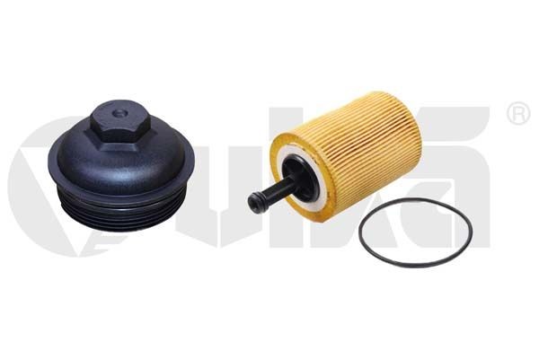 VIKA 11151792401 Cover, oil filter housing A6 2.0 TDI 140 PS Diesel 2011