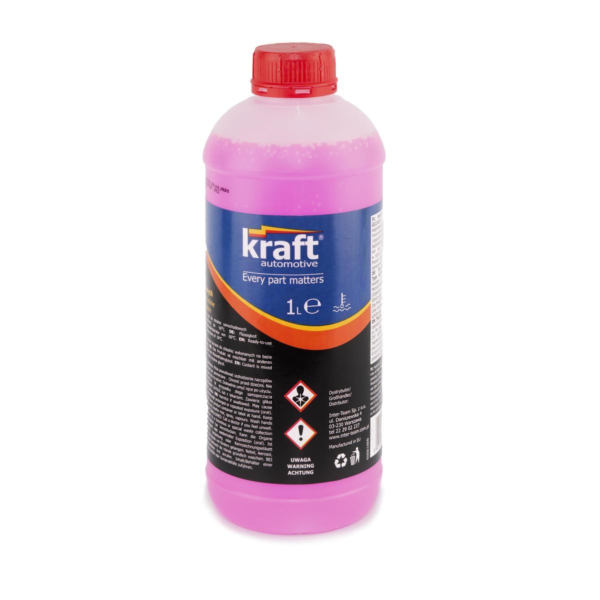 KRAFT K0061009 Jahutusvedelik CORSA 1.4 LPG 90 HP Bensiin / autogaas (LPG)