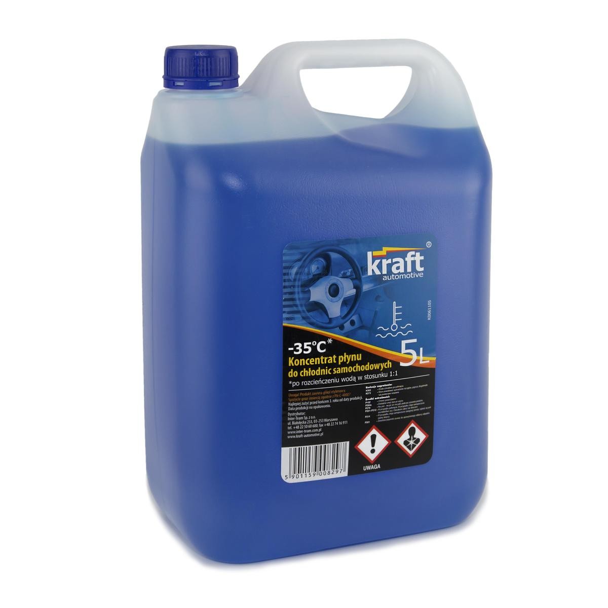 KRAFT K0061105 Antifreeze V40 Estate T5 Drive-E Polestar 253 PS Petrol 2019