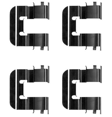 HELLA 8DZ 355 206-331 Lisakomplekt, ketaspiduriklotsid CERATO 2.0 MPi 152 HP Bensiin