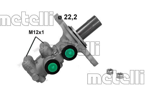 METELLI Brake master cylinder Article number: 05-1262 cheaply