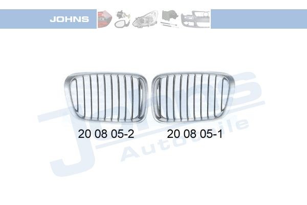 JOHNS Radiator Grille Article number: 20 08 05-2 cheaply