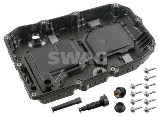 SWAG 33 10 9881 Automatic transmission oil pan C-Class AMG C 63 S E Performance 4-matic+ (206.080) 680 PS Petrol/Electric
