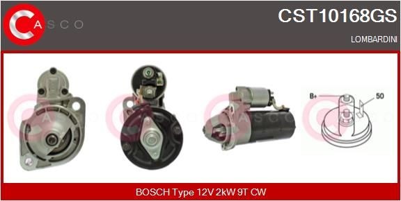 CASCO CCH74052AS Turbo kassett CHEROKEE 2.2 CRD 4x4 200 HP Diisel