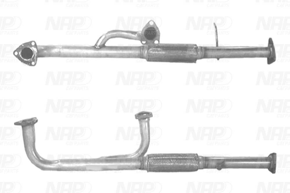 NAP carparts Exhaust Pipe Article number: CAF10550 cheaply