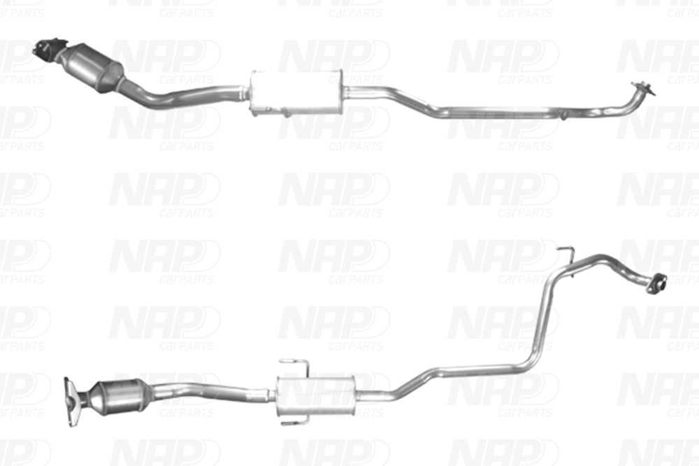 NAP carparts Catalytic converter Article number: CAK11457 cheaply