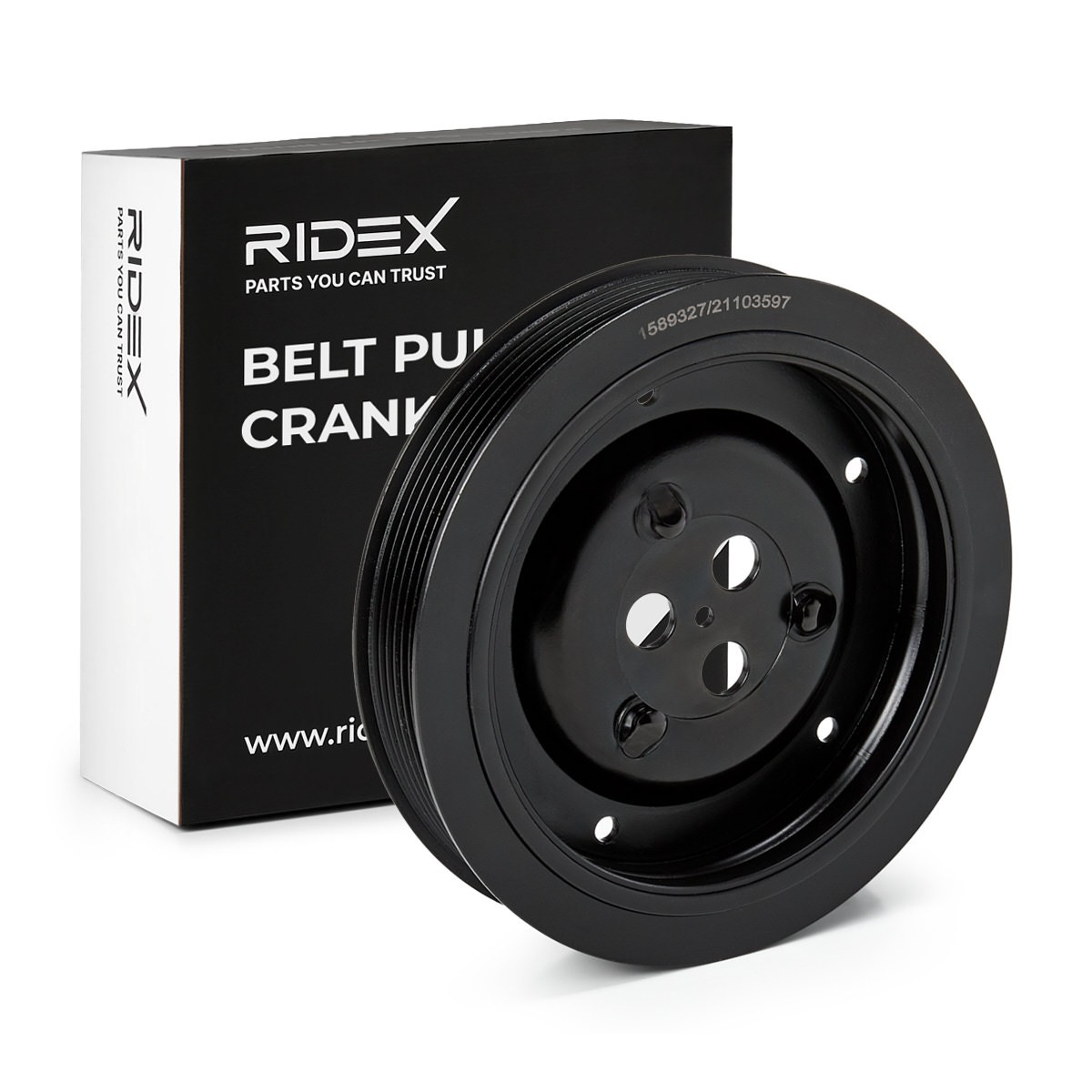 RIDEX Crankshaft pulley Article number: 3213B0319 cheaply