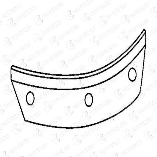 COVIND Air Deflector, driver cab Article number: 240/162 cheaply