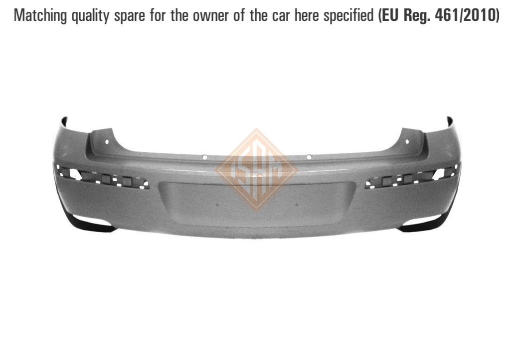 ISAM 0714121 Rear bumper CORSA 1.3 CDTI 16V (F08, W5L) 69 PS Diesel 2012