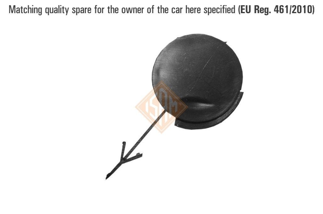ISAM 0728811 Bumper Cover, towing device COMBO 1.7 DTI 16V 75 PS Diesel 2011
