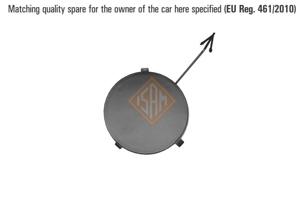 ISAM 1002810 Bumper Cover, towing device FOCUS 1.4 16V 75 PS Petrol 2007