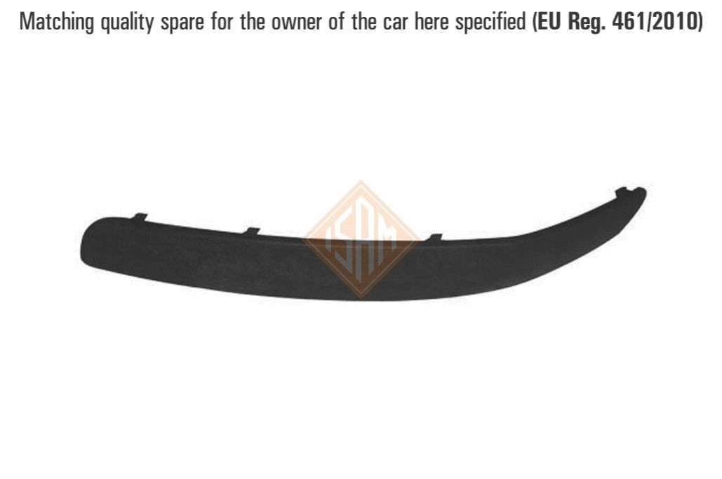 ISAM 3303712 Bumper moulding FABIA 1.4 TDI 80 PS Diesel 2007