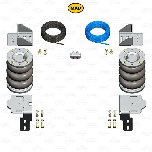 MAD NR-067584-B Air Spring, suspension TRANSIT 2.0 EcoBlue RWD 105 PS Diesel