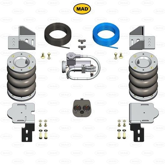 MAD NR-067584-CS Air Spring, suspension TRANSIT 2.0 EcoBlue RWD 105 PS Diesel