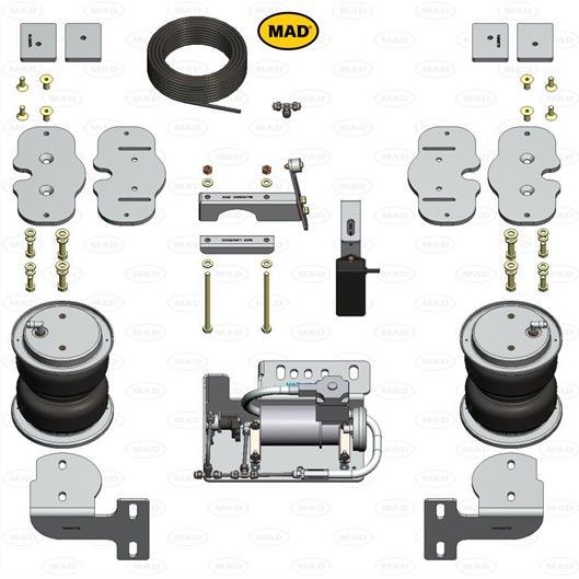 MAD NR-197234-R Õhkpadi CRAFTER 2.0 TDI 177 HP Diisel