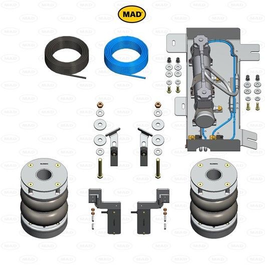MAD Air Spring, suspension Article number: NR-197814-R cheaply